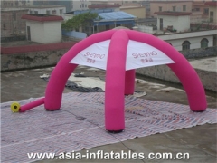 Pink Inflatable Dome Tent