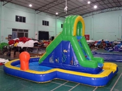 Splash Down Inflatabe Slide