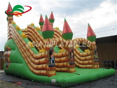 Inflatable Castle Dry Slide