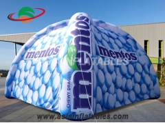 Inflatable Spider Dome Igloo Tents with Custom Digital Printing on sales