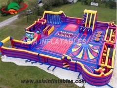 Custom Bouncer Trampoline  Inflatable Theme Park on Sales