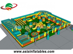 Inflatable World Indoor Playground Theme Parks,Inflatable Emergency Tents Manufacturer
