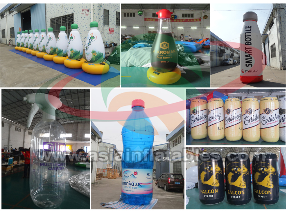 inflatable bottle balloon