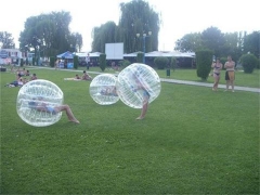 Gymnastics Inflatable Tumbling Mat, Factory Price Transparent Bumper Balls
