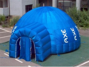 Inflatable Dome Tent with Tunnel