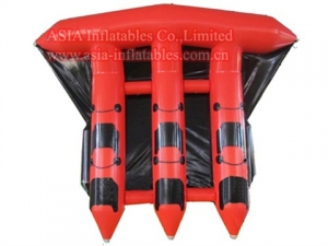 6 seats Red Inflatable Flying Fish