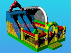 Spiderman Bounce House Combo