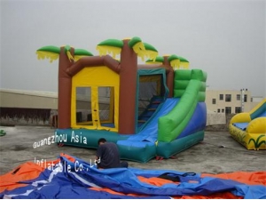 Palm tree Jungle Bounce House