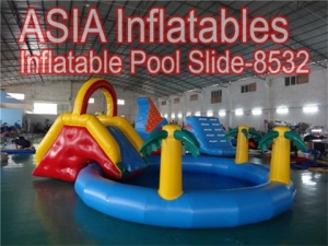 Inflatable Pool Slide