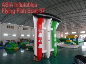 6 Seats Inflatable Flying Fish Boat