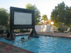 Air Sealed Inflatable Movie Screen