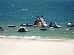 Splash Island Inflatable Water Park