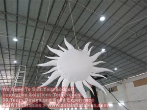 10 Foot LED Lights Inflatable Star