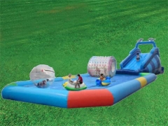 Inflatable Pool With Slide