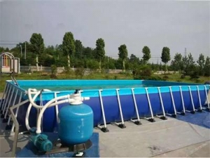 Metal Frame Swimming Pool Set