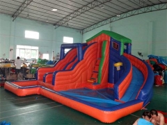 Blast Zone Inflatable Water Slide