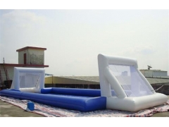 Fantastic Fun Inflatable Soccer Field