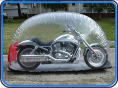 8 Foot Inflatable Motorcycle Cover and Storage