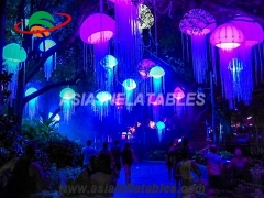 Beautiful LED Hanging Inflatable Jellyfish