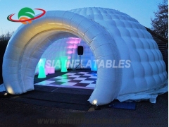 Inflatable lighting tent