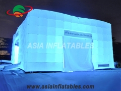 Inflatable lighting tent