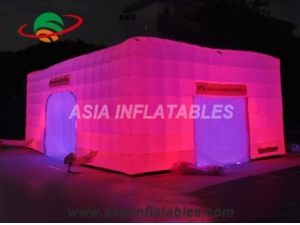 Inflatable lighting tent