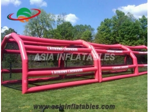 Inflatable tunnel tent