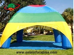 Popular Multicolor Inflatable Tent Protable Inflatable Car Shelter Sun Shelter Four Legs Spider Tent Event Tent