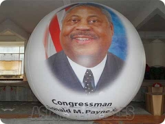 Inflatable Helium Balloon For Presidential Election With Figure Printed Online