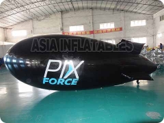 Advertising Inflatable Black Blimp