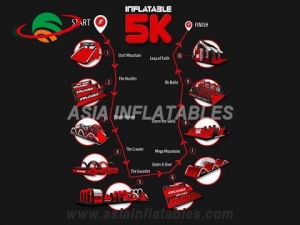  Inflatable 5k Insane Obstacle