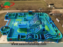 Inflatable Outdoor Bouncer Slide Playground Theme Parks, Car Spray Paint Booth, Inflatable Paint Spray Booth Factory