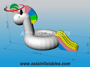 Inflatable water slide