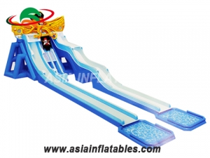 Inflatable Water Slide With Pool