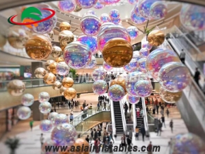 PVC disco inflatable mirror ball