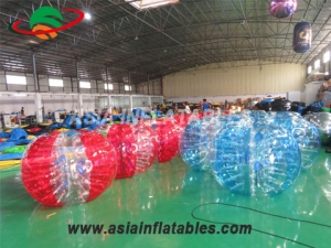 Half Color Bubble Soccer Ball