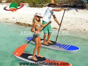 Inflatable SUP Paddle Board Surfing