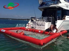 Inflatable Anti Jellyfish Pool With Netting Enclosure