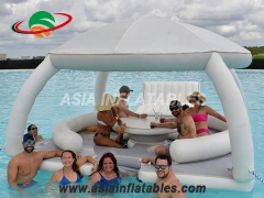 Floating Island Leisure Platform With Tent