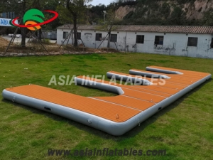 Motor Boat Station Inflatable Jet Ski Floating Island