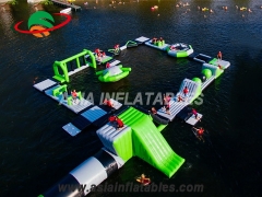 Newest Customized Floating Water Park Inflatable Aqua Playground for Sea with cheap price for Sale