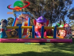 Wonderful Inflatable Toy PAW Patrol Inflatable Trampoline For Kids