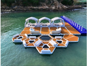  Inflatable Dock Floating Platform