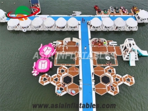  Inflatable Bana Floating Pools Swim Platform for Yacht Boats