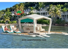 Luxury Water Platform Floating Inflatable Square Platform