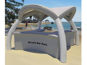 Inflatable Beach Lounge Bar