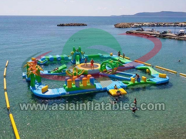 Good Feedback of Inflatable Water Park Aqua Park